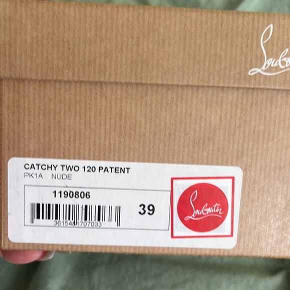 Christian Louboutin size 39/8 1/2 - Picture 6 of 6